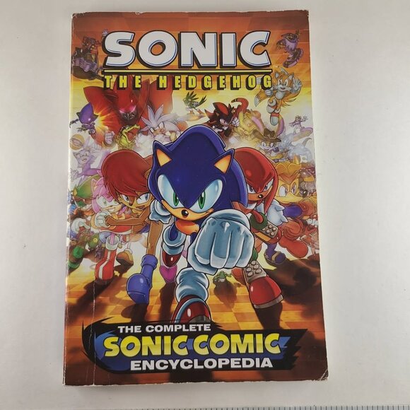 The Complete Sonic the Hedgehog Comic Encyclopedia by Sonic Scribes Archie Rare - Picture 1 of 10